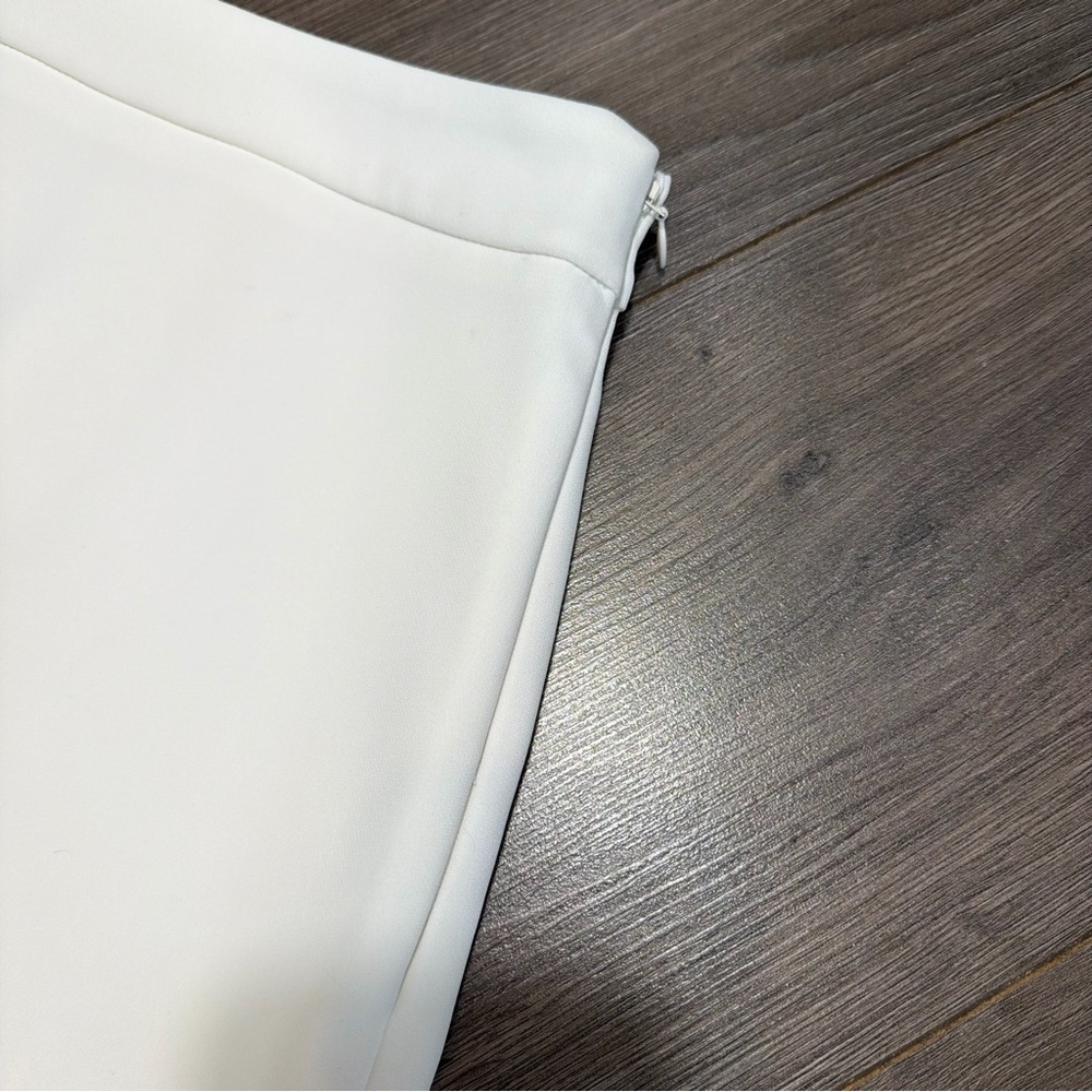 EVER NEW White Mini Skirt with Clean A-Line/ BRAND NEW - Picture 4 of 8